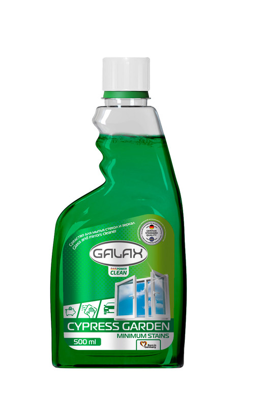 Засіб для миття скла GALAX, 500мл